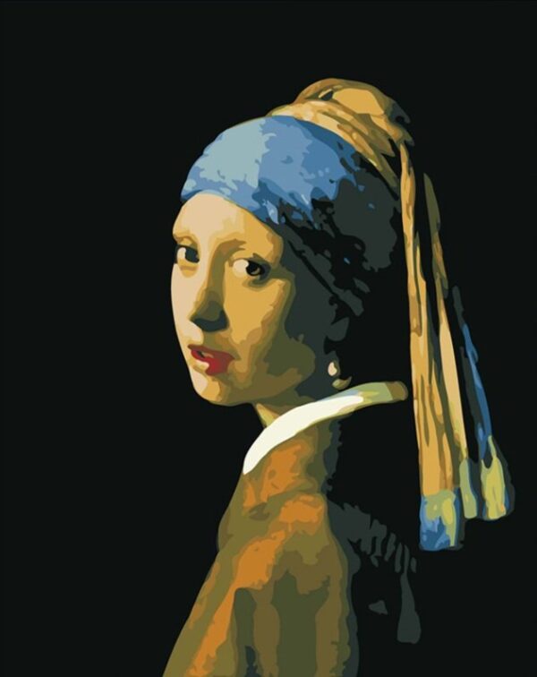 Girl with a Pearl Earring
Painting by Johannes Vermeer